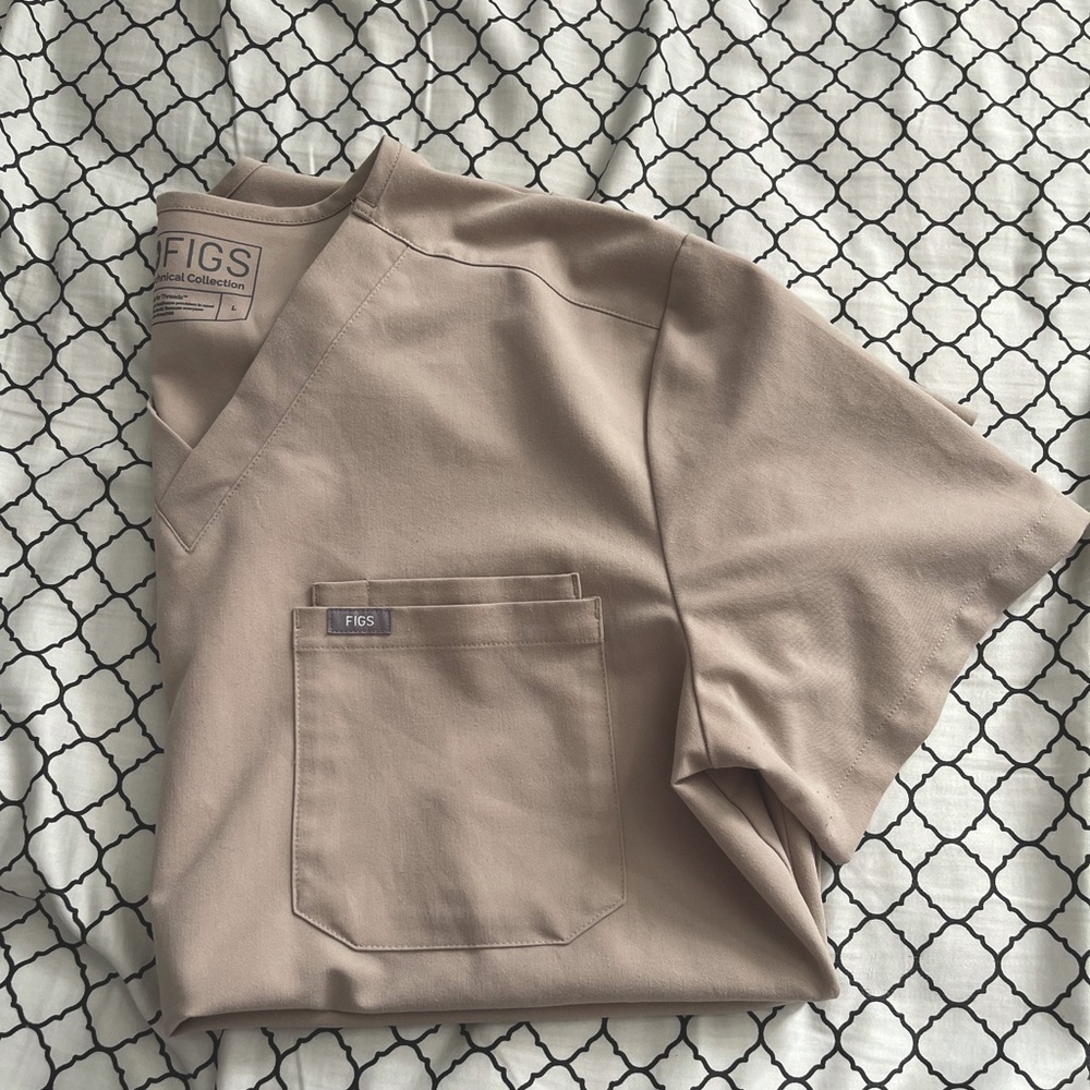 Large scrub top